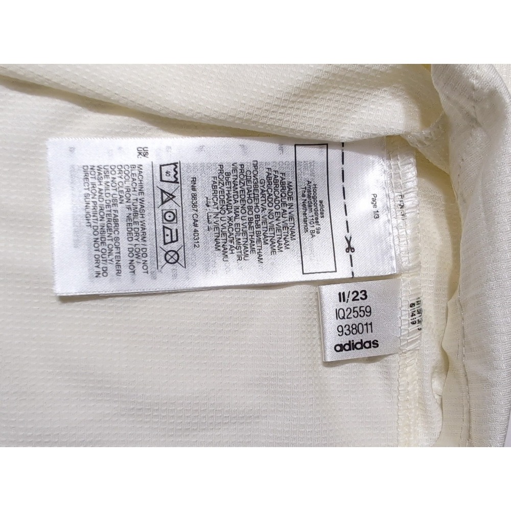 ADIDAS Germany Deutschland 2024 Olympics Tank Top Shirt Soccer Cream XL ~ New - Picture 6 of 10